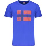 Norway 1963 MEN&#39;S SHORT SLEEVE T-SHIRT BLUE Cene