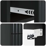  Stenski nočni omarici Črna 33 x 34,5 x 40 cm Inženirski les, (5000209609) | Shoptok.si