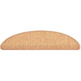  Samolepilne preproge za stopnice 15 kos 56x17x3 cm sisal, (20980939) | Shoptok.si