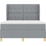  Podna opruga s madracem Tamno siva 90x190 cm Svjetlosiva | Eponuda.ba