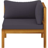  9-dijelna vrtna garnitura s jastucima od masivnog drva bagrema | shoptok.hr