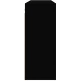  Zidni ormarić crni 80 x 33 x 80 cm od konstruiranog drva | shoptok.hr