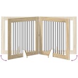  Vrata za pse s postoljem 2 pcs Hrast sonoma 100 x 100 cm | Shoptok.si