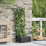  Vrtna saksija Crna 40 x 40 x 126 cm Plastika | shoptok.hr