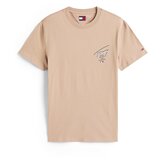 Tommy Jeans Majica 'CITY' temno siva / črna / bela Cene
