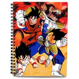 Dragon Ball Bilježnica A4 Z Goku vs Vegeta - 3D efekt Cijene