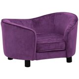 SOFA za pse bordo 69 x 49 x 40 cm plišana | shoptok.hr