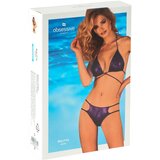 Obsessive Balitta - svetleče bikini kopalke z ogrinjalom (vijolične barve) | Shoptok.si