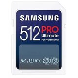 Samsung memorijska kartica pro ultimate sdxc, 512GB, MB-SY512SB, ww 4K 200MBs, 130MBs cene