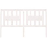  Uzglavlje bijelo 146 x 4 x 100 cm od masivne borovine | shoptok.hr