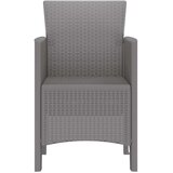  Vrtna stolica 2 pcs Svijetlo siva 53 x 49 x 85 cm Polipropilen | shoptok.hr