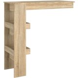  Zidni barski stol boja hrasta 102x45x103 5 cm konstruirano drvo | shoptok.hr