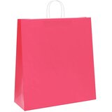  Papirnate vrećice 50 kom s ručkama ružičaste 45x17x48 cm | Eponuda.com