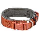 Trixie ovratnica za pse Premium S-M 33-42 cm/35 mm oranžna/grafit | Shoptok.si