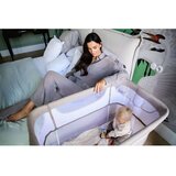 Momi SMART BED 4u1 posteljica, svetlo siva | Shoptok.si