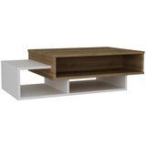Decortie Pomožne mize Tab - White, Walnut Bela | Shoptok.si