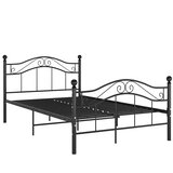  Okvir za krevet crni metalni 120 x 200 cm | shoptok.hr
