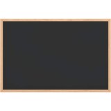  Ploča za pisanje kredom s okvirom od masivnog borovog drva crna 60x40 cm | shoptok.hr