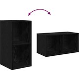  Set TV komoda Crni hrast 37 x 37 x 107 cm Konstruirano drvo | shoptok.hr