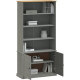  Regal za knjige VIGO sivi 85 x 35 x 170 cm od masivne borovine | shoptok.hr