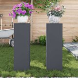 vidaXL Stalci za biljke Set od 2 Antracit Hladno valjani čelik | shoptok.hr