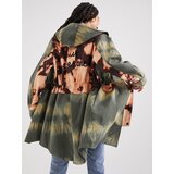 Desigual Prehodna jakna kaki / oliva / pastelno zelena / roza / bordo | Shoptok.si