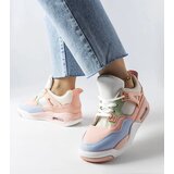Gemre Pink sneakers made of mixed materials Malas | Shoptok.si