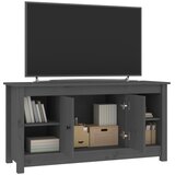 TV ormarić sivi 103 x 36,5 x 52 cm od masivne borovine | Eponuda.ba