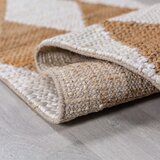 Flair Rugs Bijeli/u prirodnoj boji ručno rađen tepih od mješavine jute 120x170 cm Effie Diamond – | shoptok.hr
