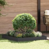  Ograda oko Travnjaka 100 x 100 x 20 cm Čelik Crna | shoptok.hr