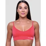 triangle bralette pink