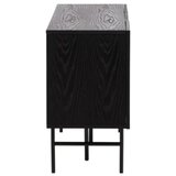 Vind Collection Vind komoda Björkön 42 × 75 × 150 cm, crna | shoptok.hr