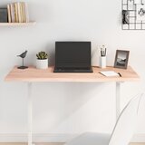 Stolna ploča 100 x 40 x 2 cm od netretirane masivne hrastovine | shoptok.hr