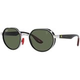 Ray-ban RB3703M F00771 ONE SIZE (51) Črna/Zelena Cene