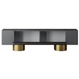 Hanah home tv polica bohem anthracite gold