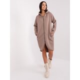 RUE PARIS Sweatshirt-RV-BL-4858-1.99P-dark beige | Shoptok.si