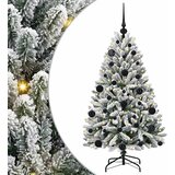  Umjetno božićno drvce Zelena i bijela 120 cm PVC i metal | Eponuda.com