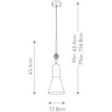 Elstead ETOILE-P-M-AB - Luster na sajli ETOILE 1xE27/60W/230V | Eponuda.com