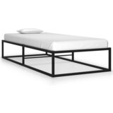 vidaXL Okvir za krevet crni metalni 100 x 200 cm Cijene