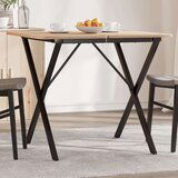 vidaXL noge za jedilno mizo x-okvir 70x70x73 cm lito železo | Shoptok.si