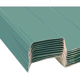 Krovni panel 12 pcs Zelena 129 x 45 cm Pocinčani čelik - Zelena | shoptok.hr