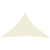 vidaXL Senčno jadro 160 g/m² krem 3x3x4,2 m HDPE Cene