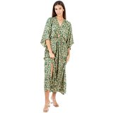 Isla Bonita By Sigris Dolge obleke Dolga Midi Obleka Zelena Cene