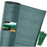 springos 90 % zelena mreža za senčenje 1 x 50 m plus 200 zadrg., (21629566) | Shoptok.si