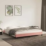  Okvir za krevet ružičasti 180x200 cm baršunasti | shoptok.hr