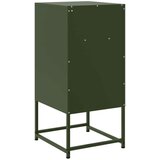 vidaXL Nočna omarica olivno zelena 36x39x78 cm jeklo, (21242825) | Shoptok.si