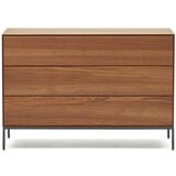 Kave Home Niska komoda u dekoru oraha u prirodnoj boji 110x75 cm Vedrana – | shoptok.hr