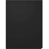 vidaXL Ormarić za lijekove visoki sjaj crni 20x45,5x60 cm od iverice | shoptok.hr