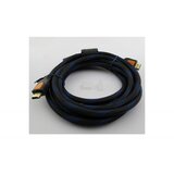  hdmi kabl ver. 1.4 dužine 5m, pozlaćeni kontakti 19PINM/19PINM, podržava 4K ultrahd rezoluciju na 30Hz / fullhd 1080p na 120Hz, hec (hdmi ethernet channel), max. prenos 10.2Gbit/s, 3D over hdmi | ePonuda.com