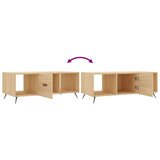  Stolić za kavu boja hrasta 102 x 50 x 40 cm konstruirano drvo | shoptok.hr